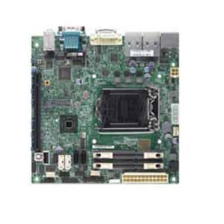 Supermicro X10SLV-B LGA1150/Intel H81/DDR3/SATA3&USB3.0/A&2GbE/Mini-ITX MBD-X10SLV-B